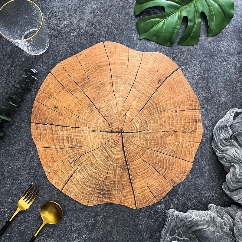 Tree Ring 4-Piece Dining Placemat