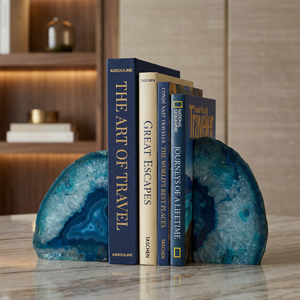 BRECK + FOX Agate Bookend