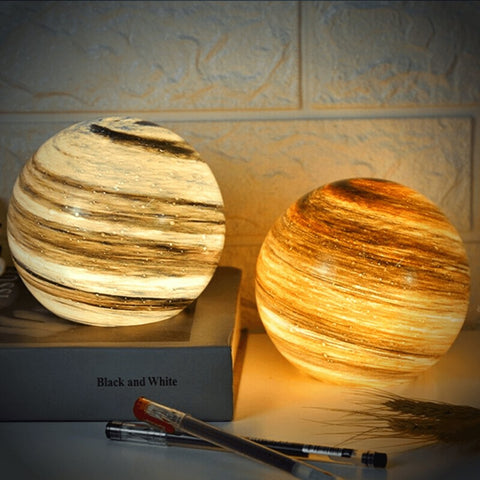 Glass Moon Lamp - Breck and Fox