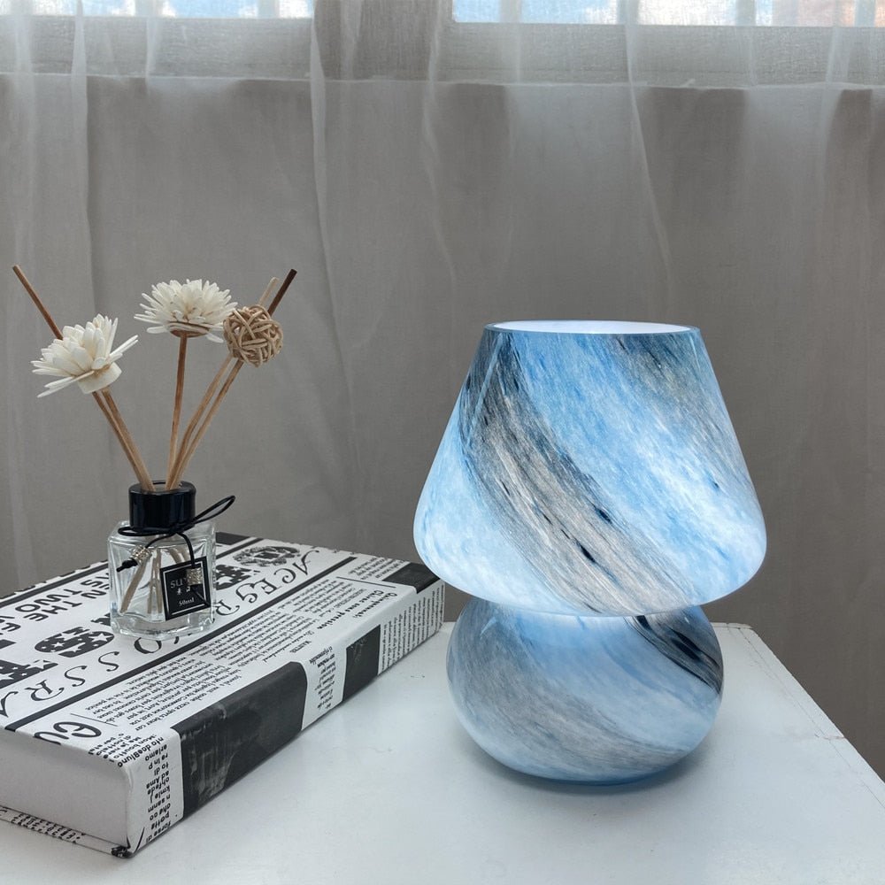 Glass Mushroom Lamp - Breck and Fox