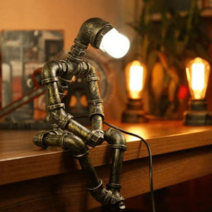 Iron Robot Lamp - Breck and Fox