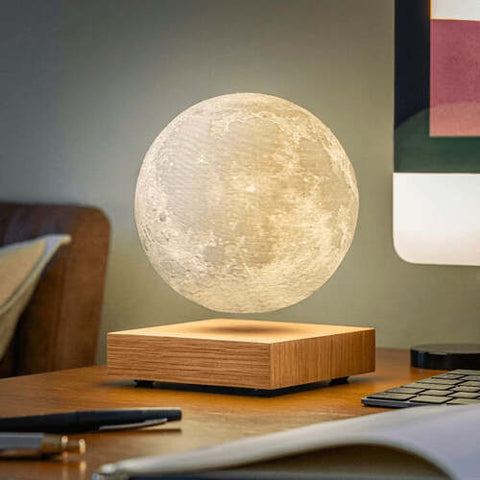 Crescent Moon Magnetic Lamp – Lumetik