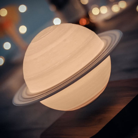 Levitating Saturn Lamp - Breck and Fox