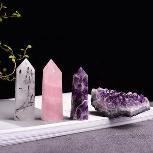 Natural Crystal Towers - Breck and Fox