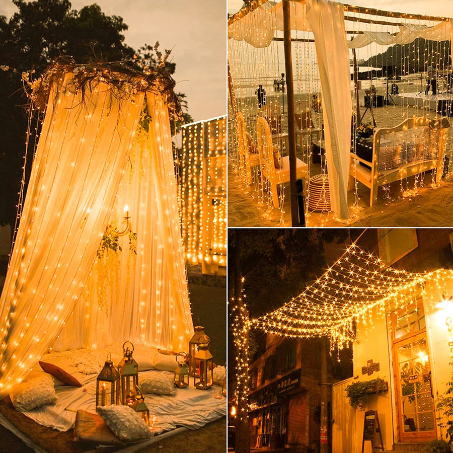 Solar Curtain Lights Outdoor - Breck and Fox