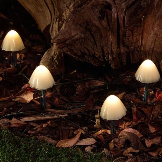 Solar Mushroom Garden Lights - BRECK + FOX