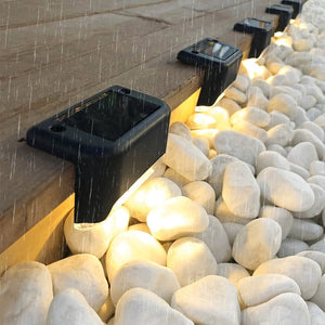 Solar Waterproof Stair Lights - Breck and Fox